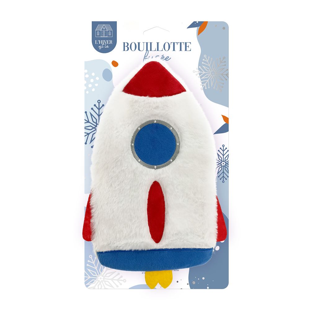 Bouillotte enfant fusee