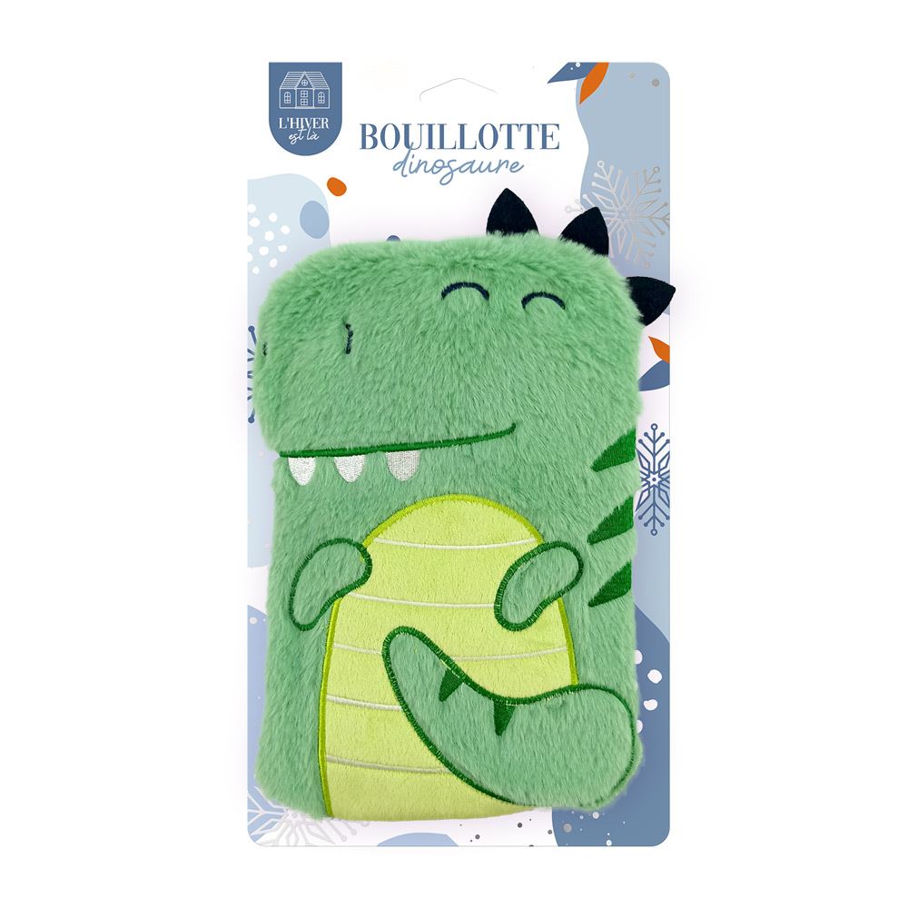 Bouillotte enfant dinosaure