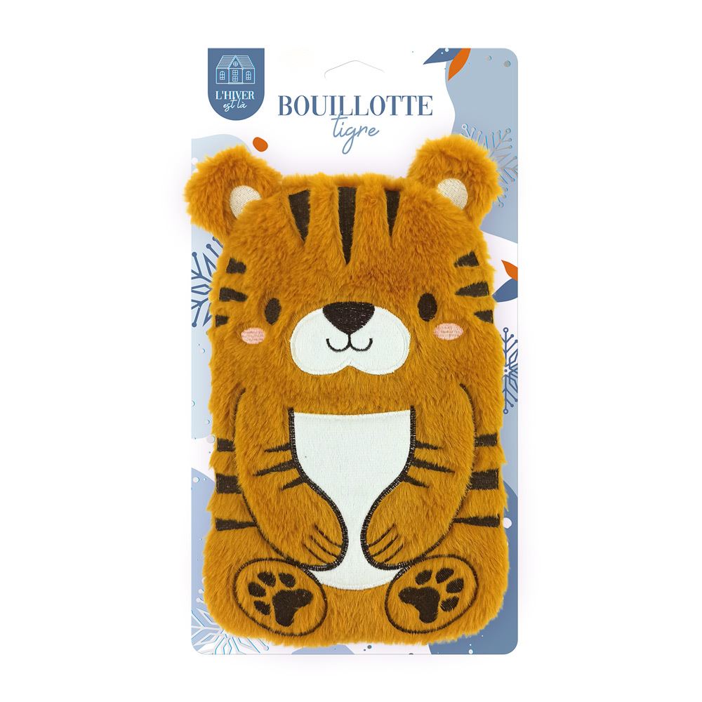 Bouillotte enfant tigre 
