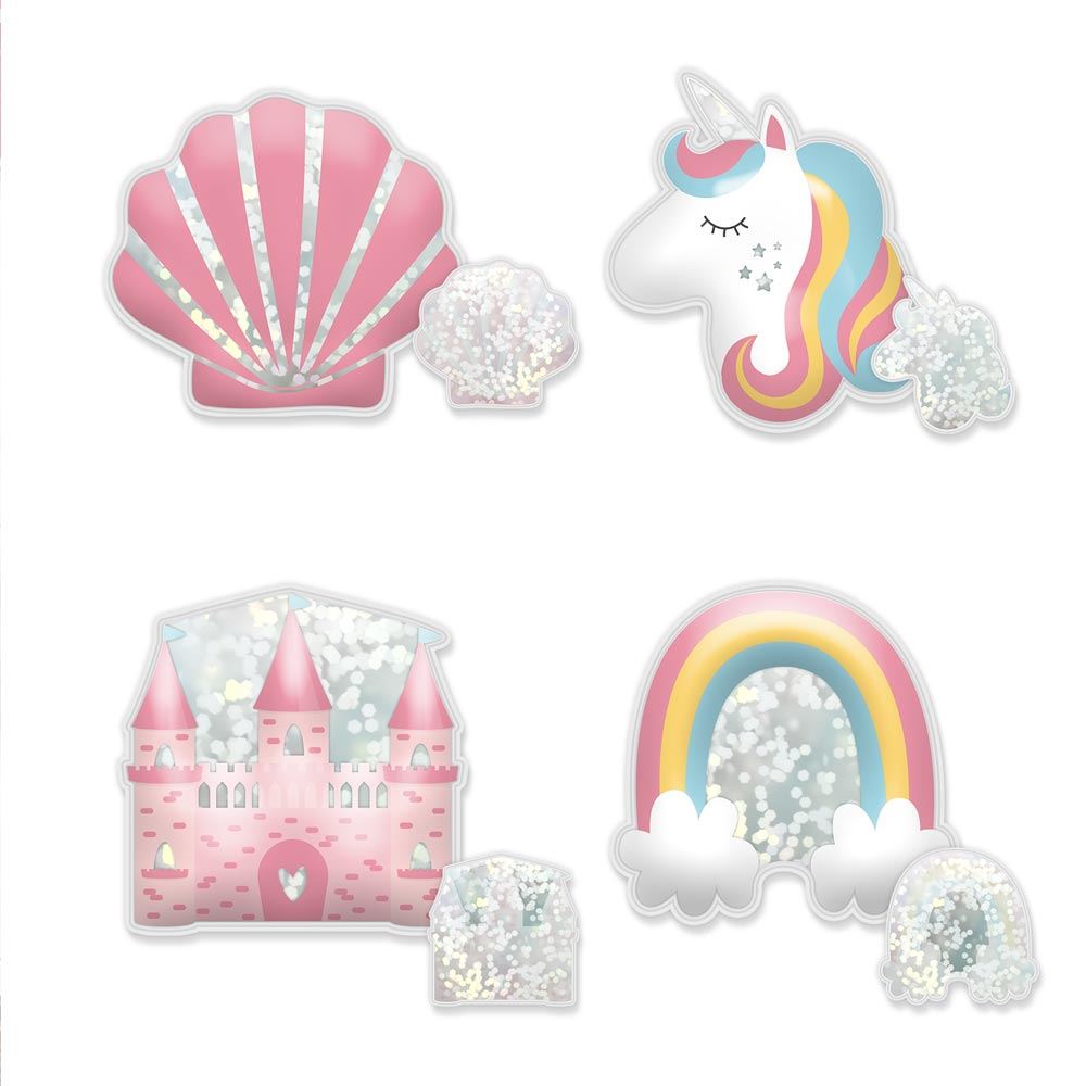 Chaufferettes paillettes fille 4mods /48pcs