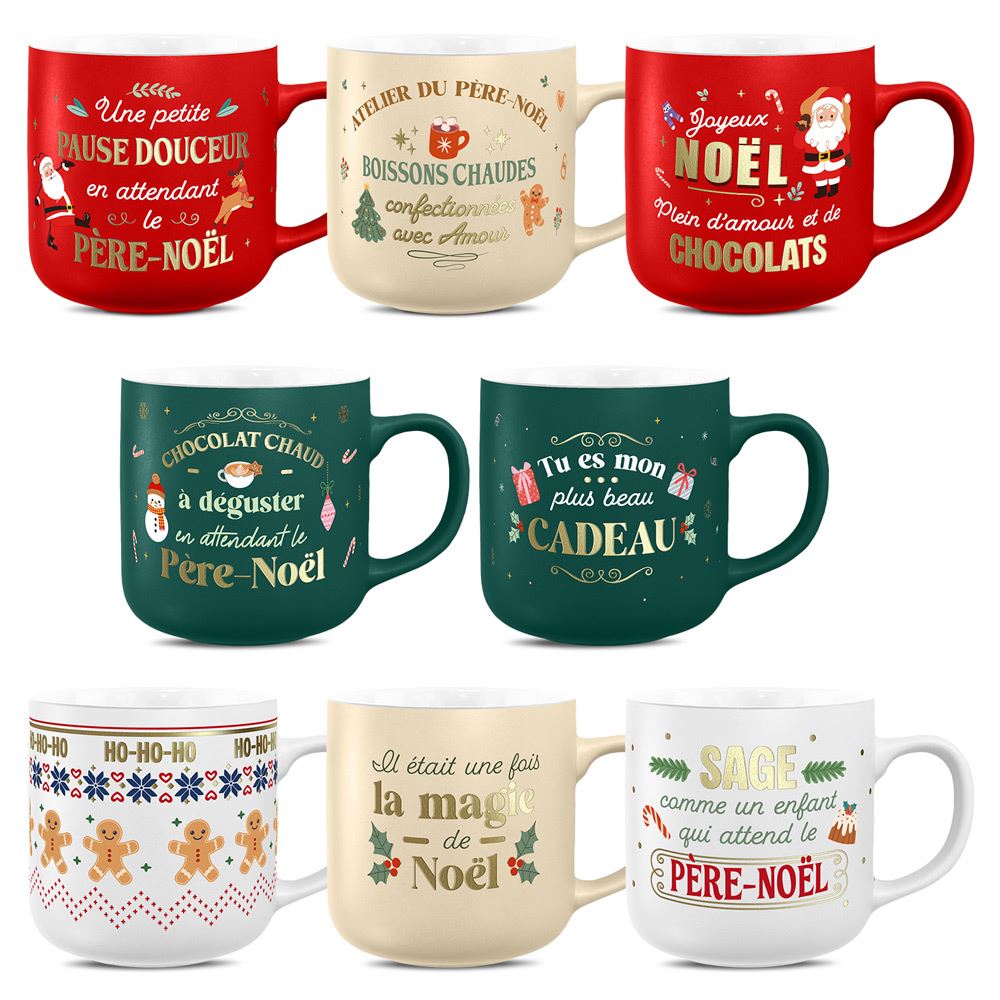 Mug mat noel 8 mods
