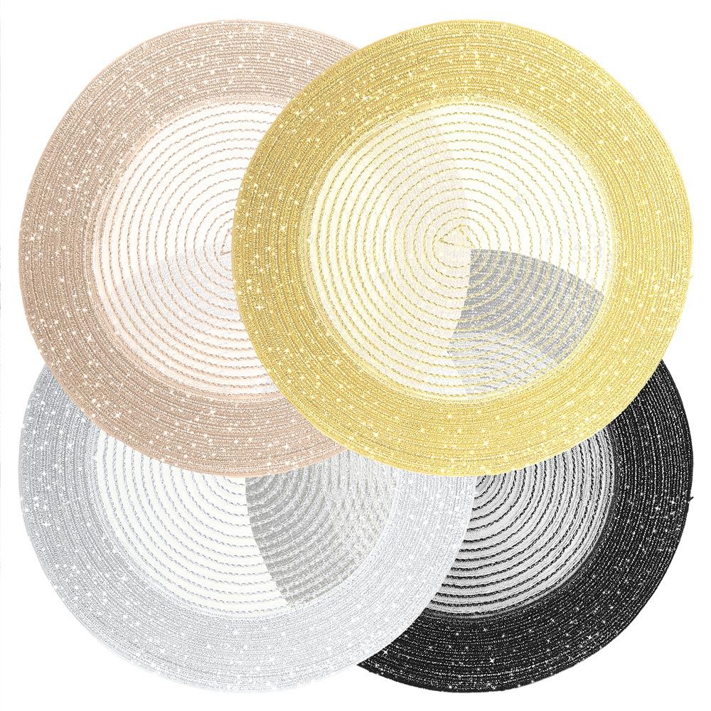 Set de table paillettes 4mods/ 48pcs