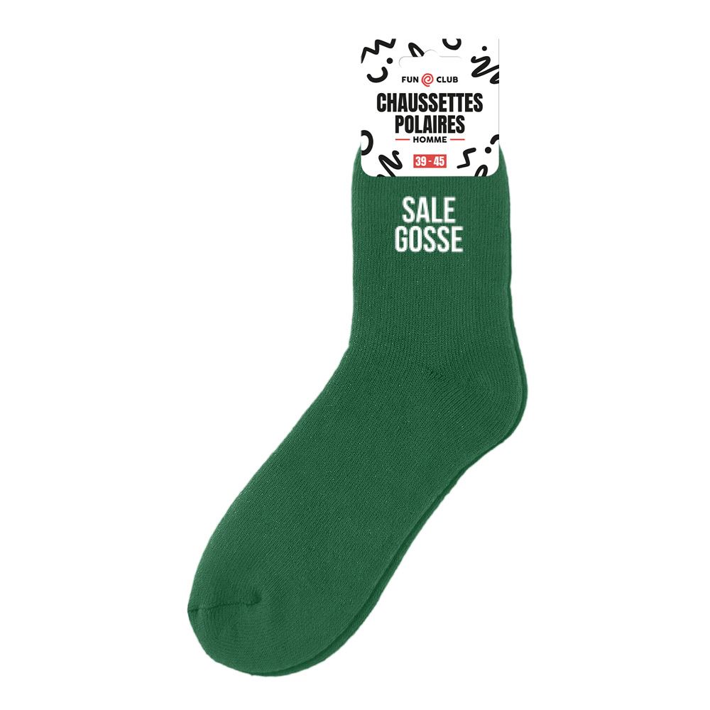 Chaussettes hiver homme sale gosse
