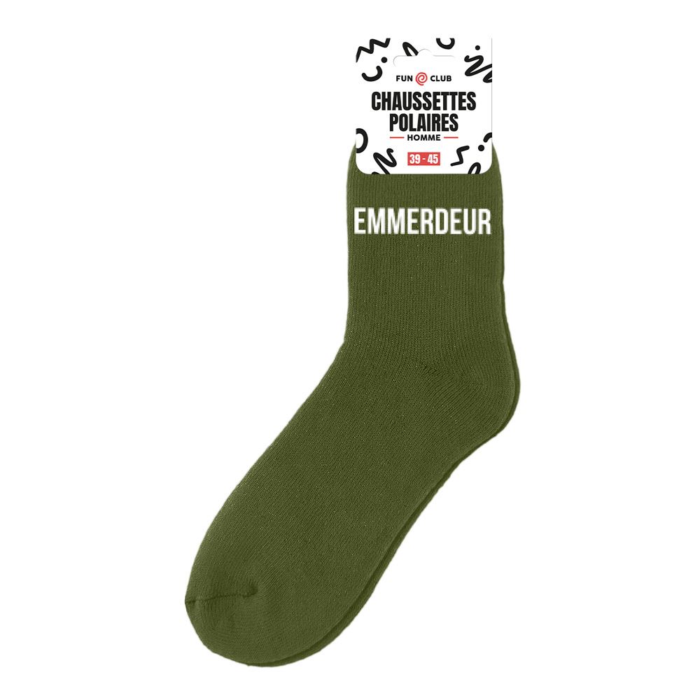 Chaussettes hiver homme emmerdeur