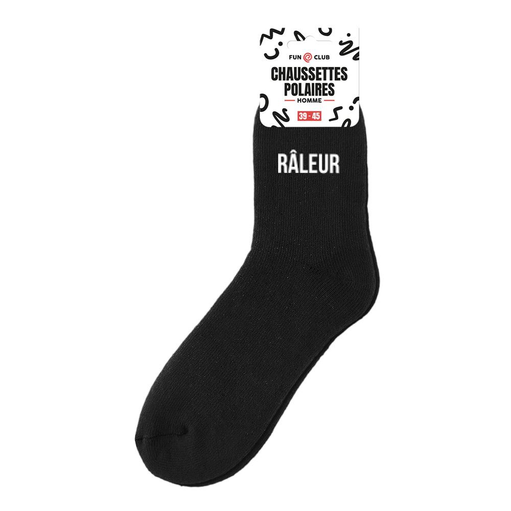 Chaussettes hiver homme raleur