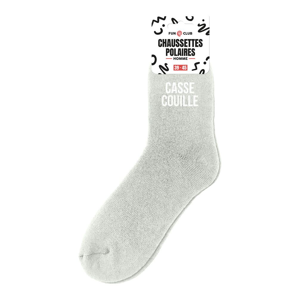 Chaussettes hiver homme casse-couille