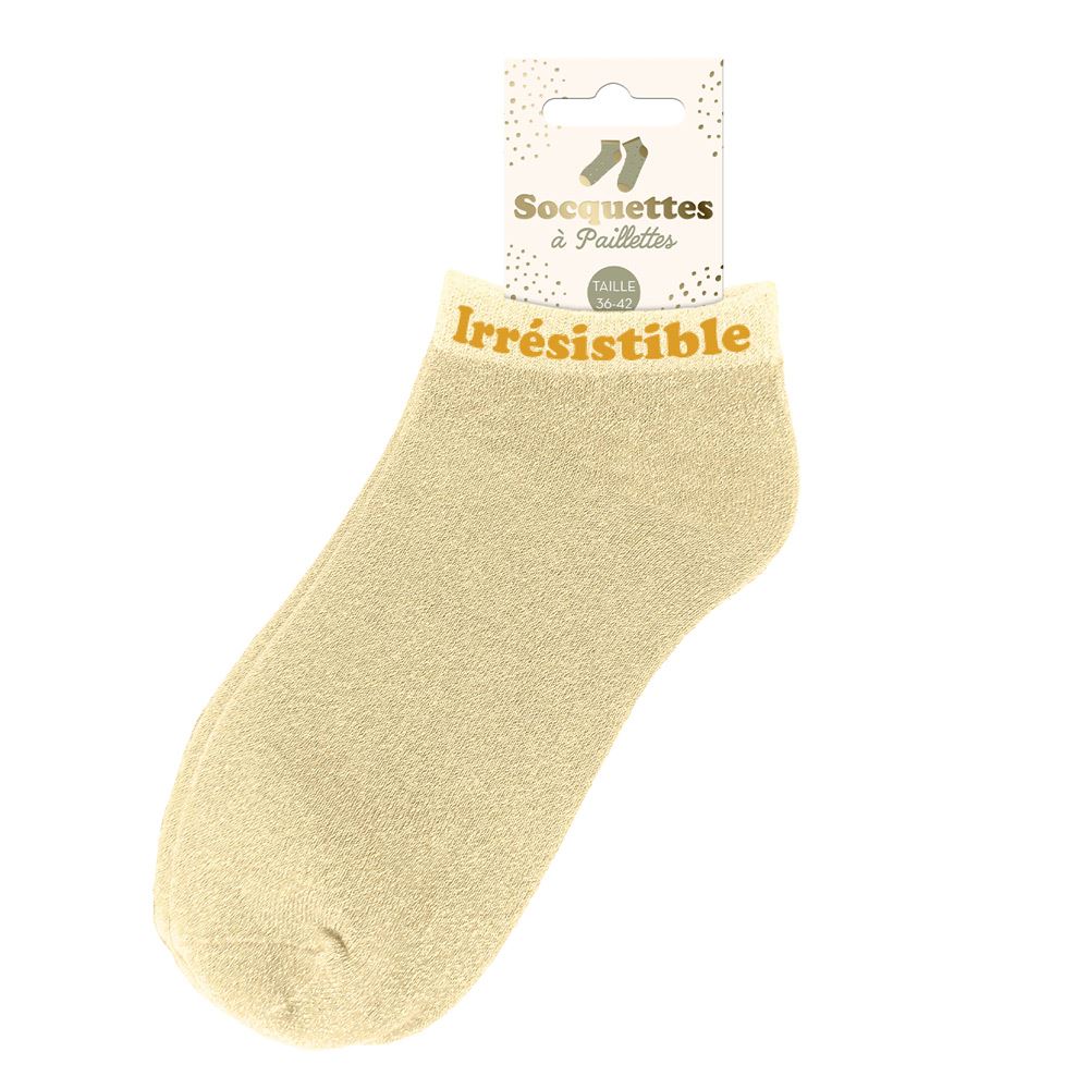 Socquettes paillettes irresistible