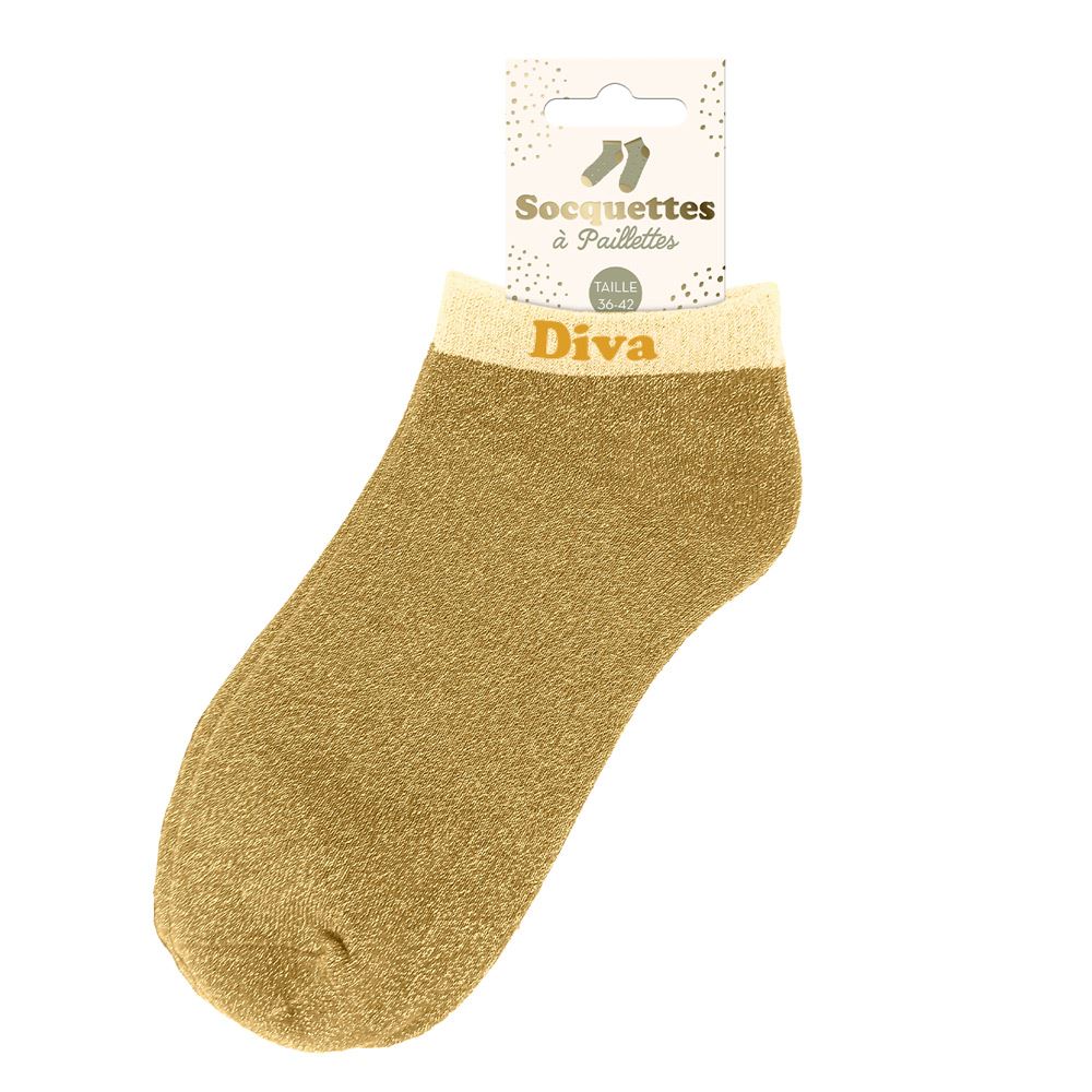 Socquettes paillettes diva
