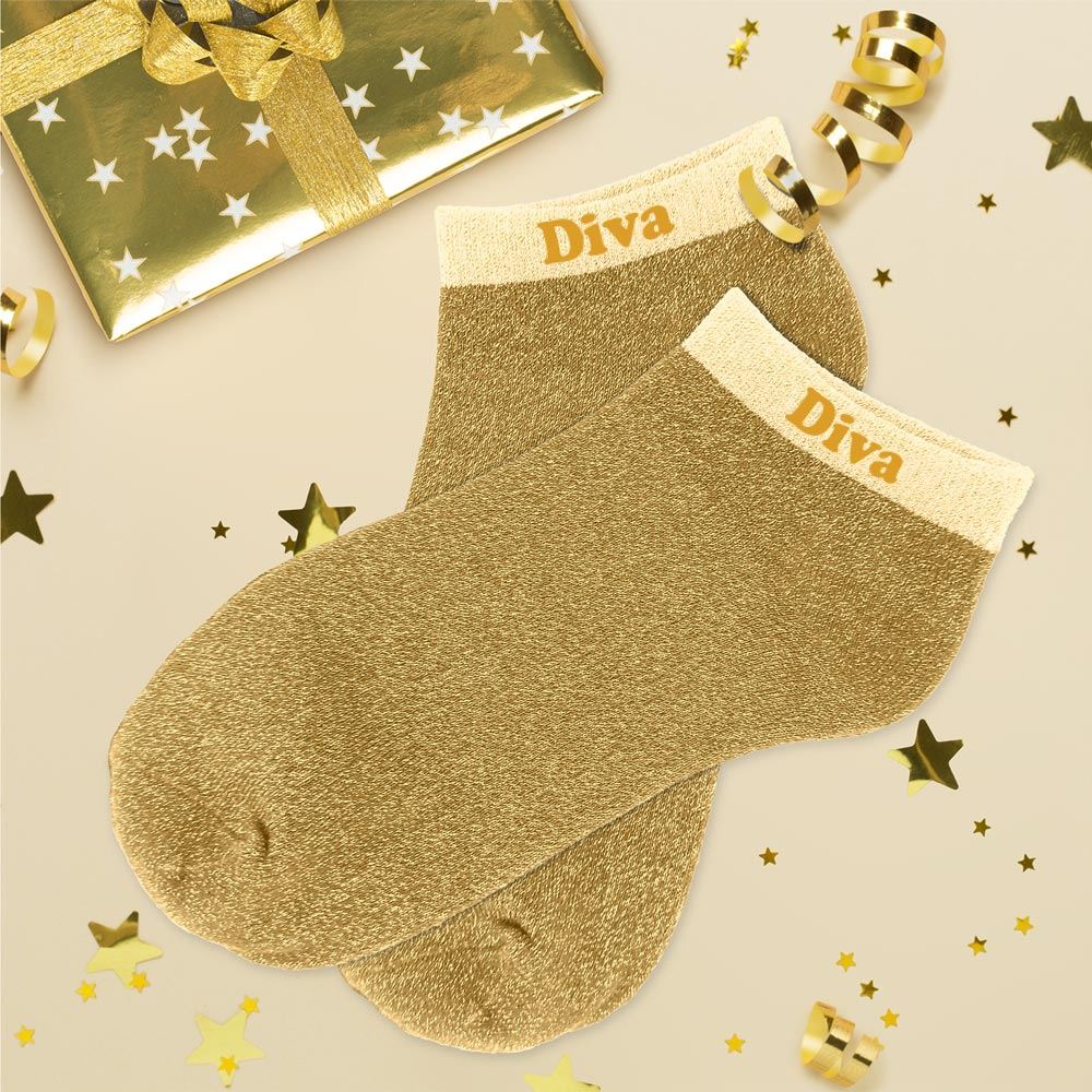 Socquettes paillettes diva