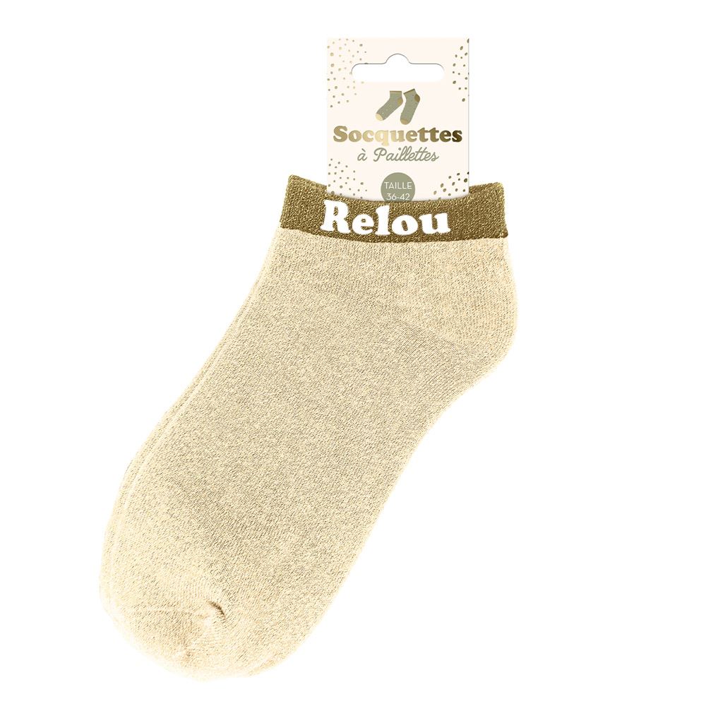 Socquettes paillettes relou