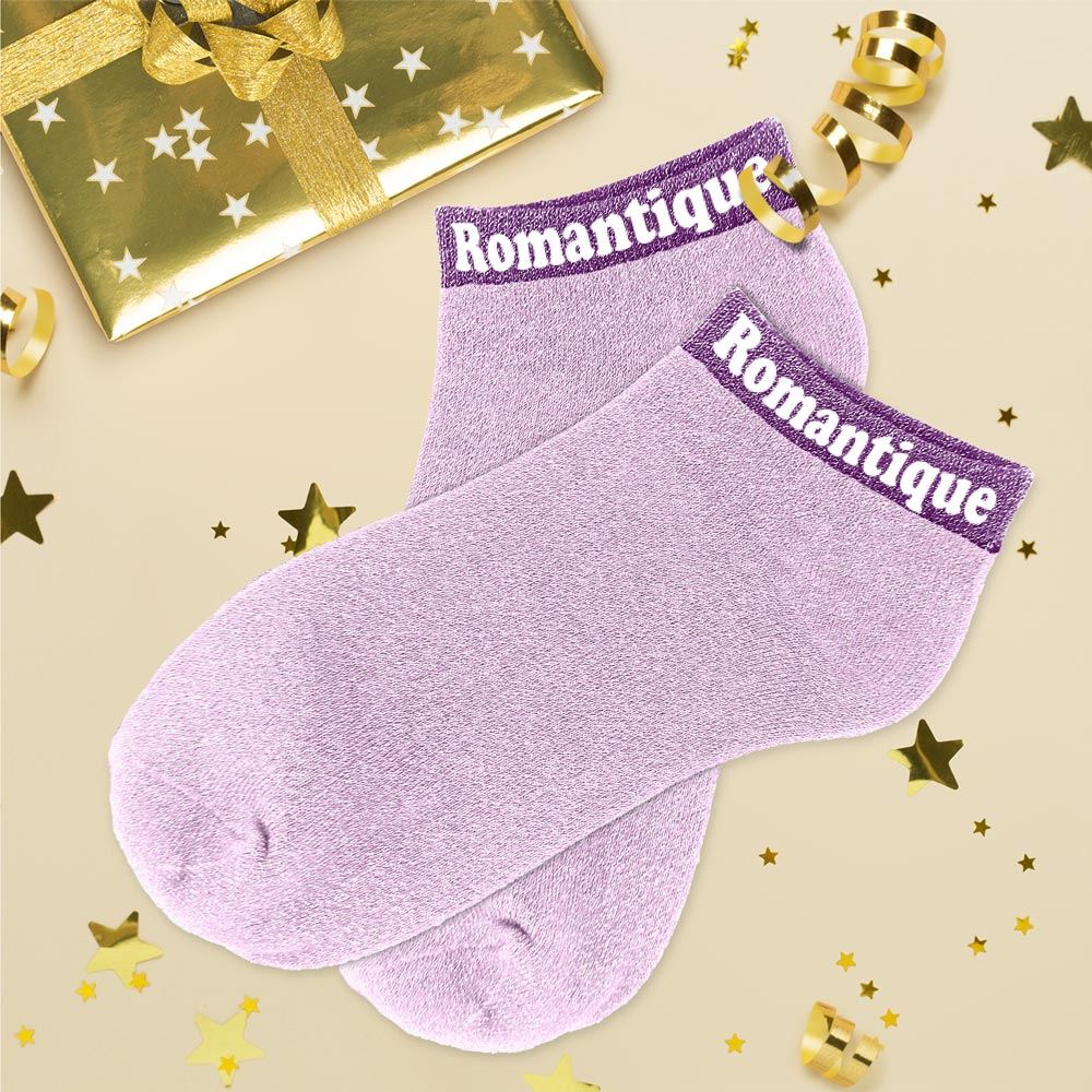 Socquettes paillettes romantique