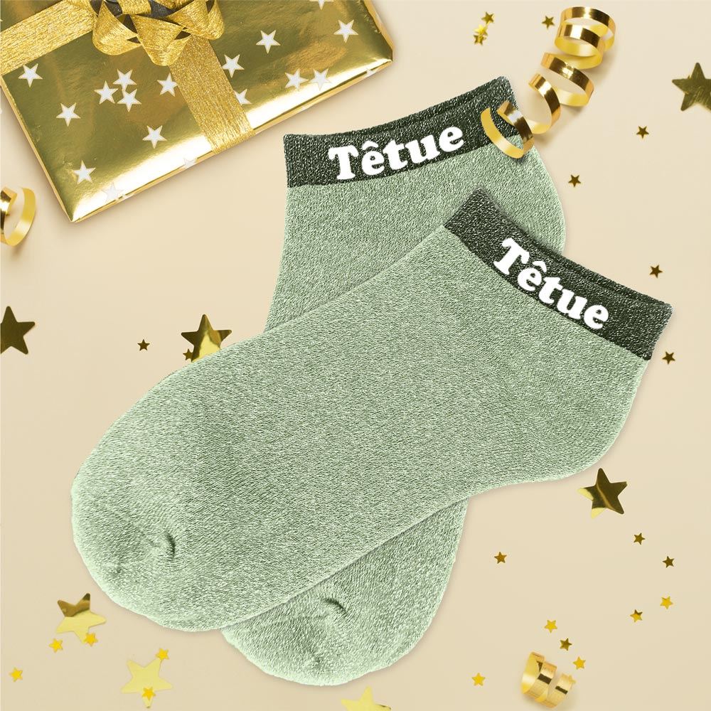 Socquettes paillettes tÊtue