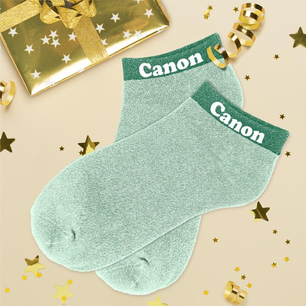 Socquettes paillettes canon