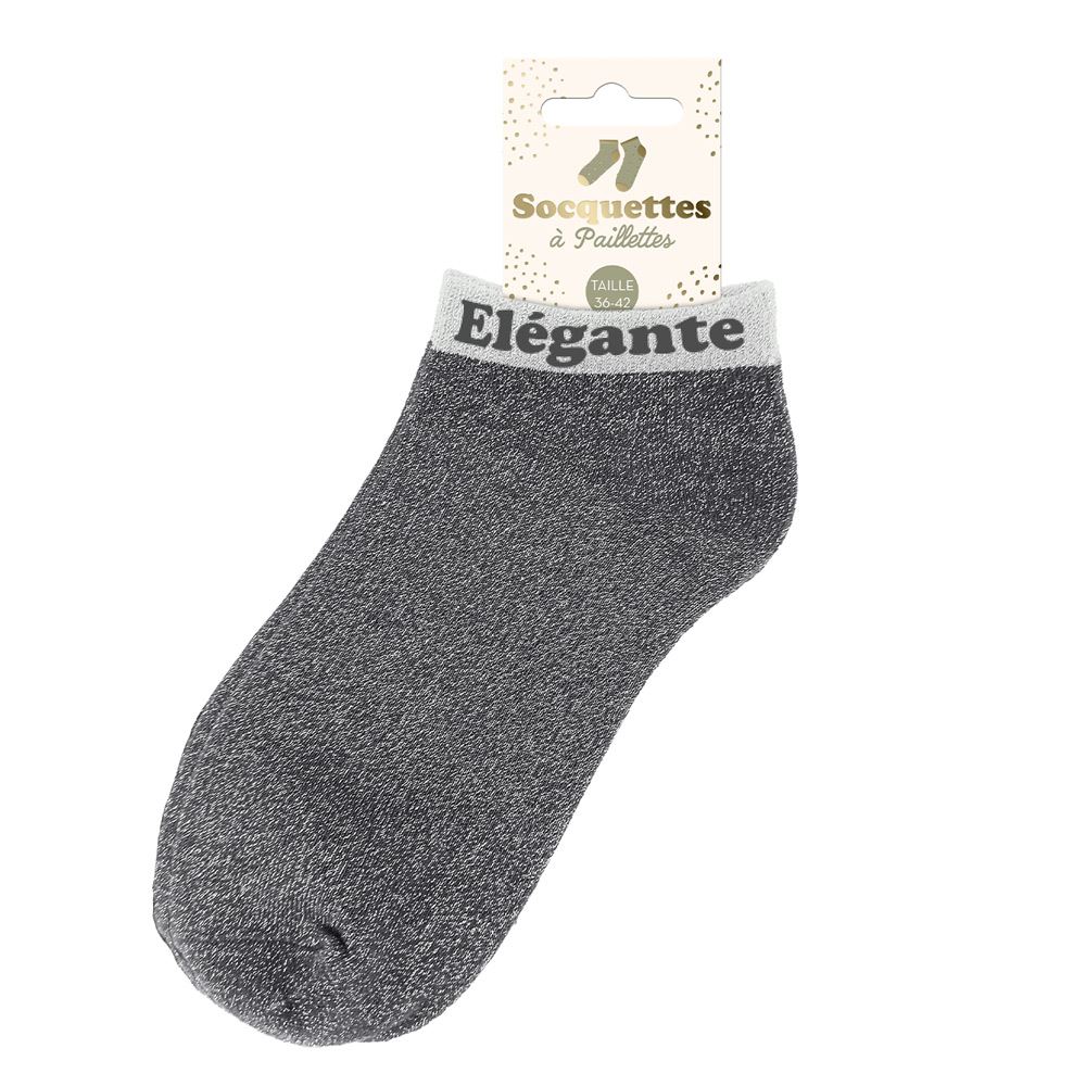Socquettes paillettes elegante