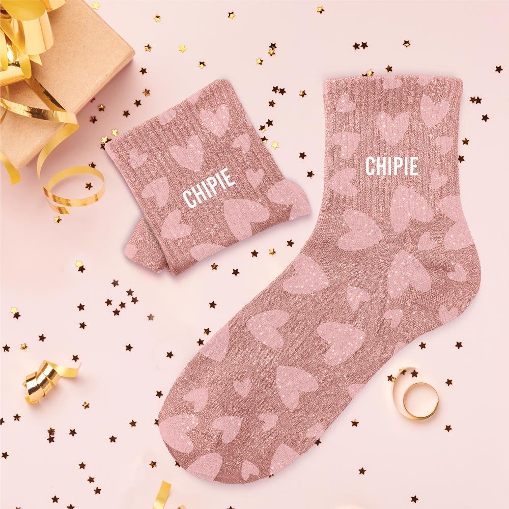 Chaussettes paillettes chipie