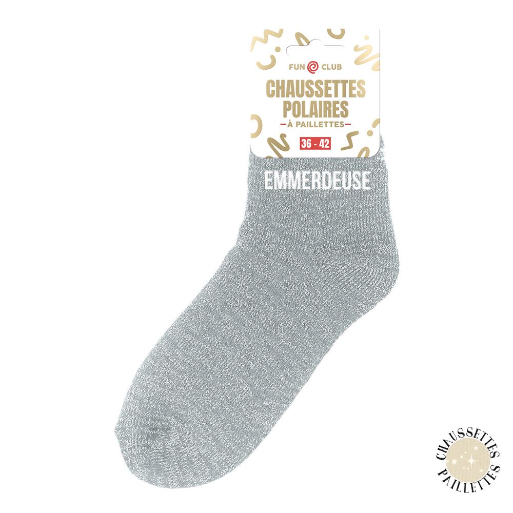 Chaussettes hiver femme emmerdeuse