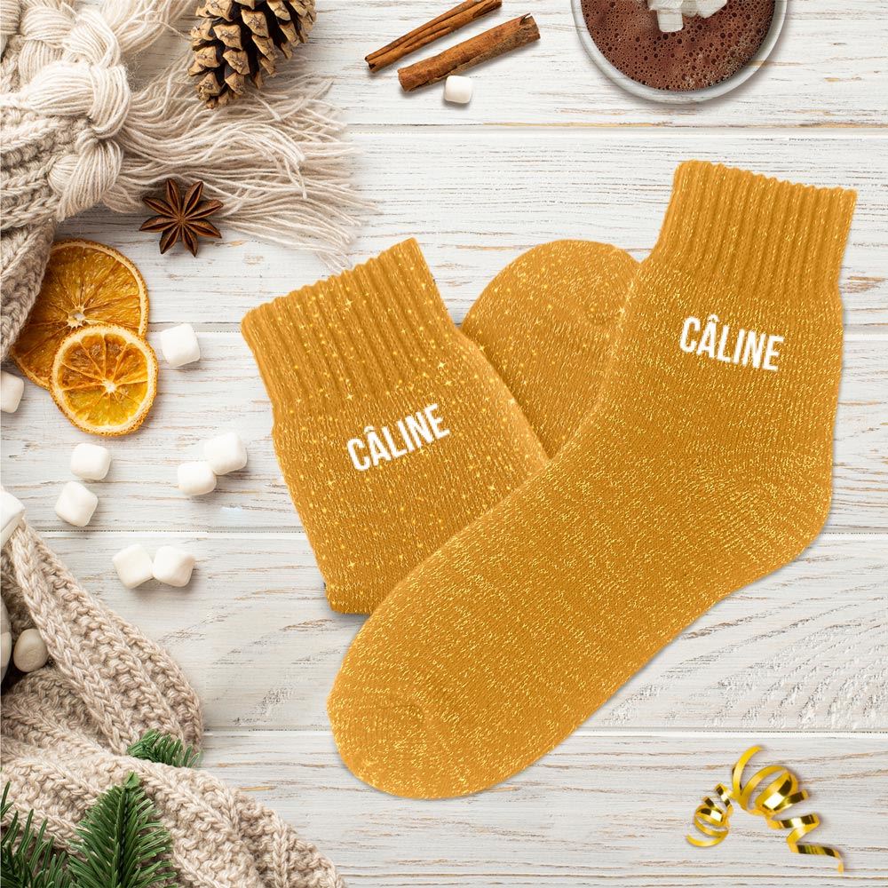 Chaussettes hiver femme caline