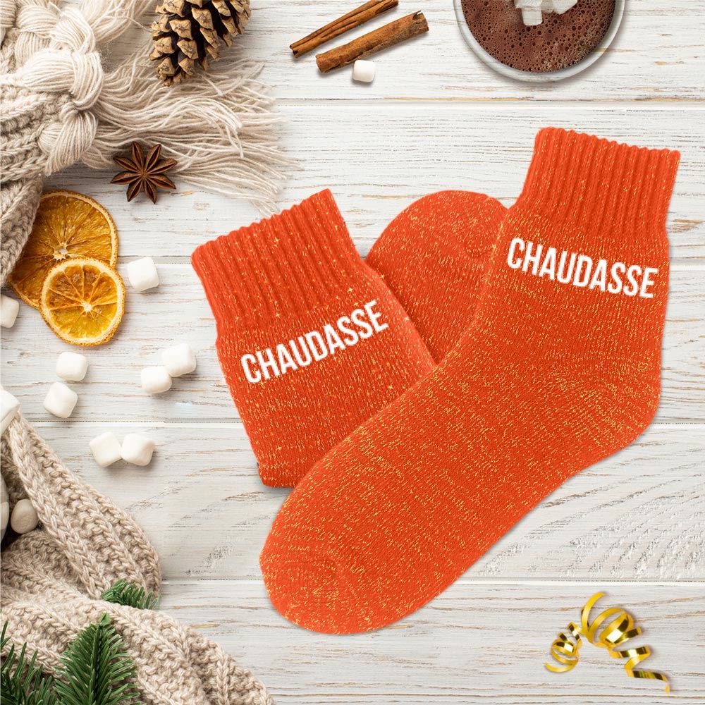 Chaussettes hiver femme chaudasse