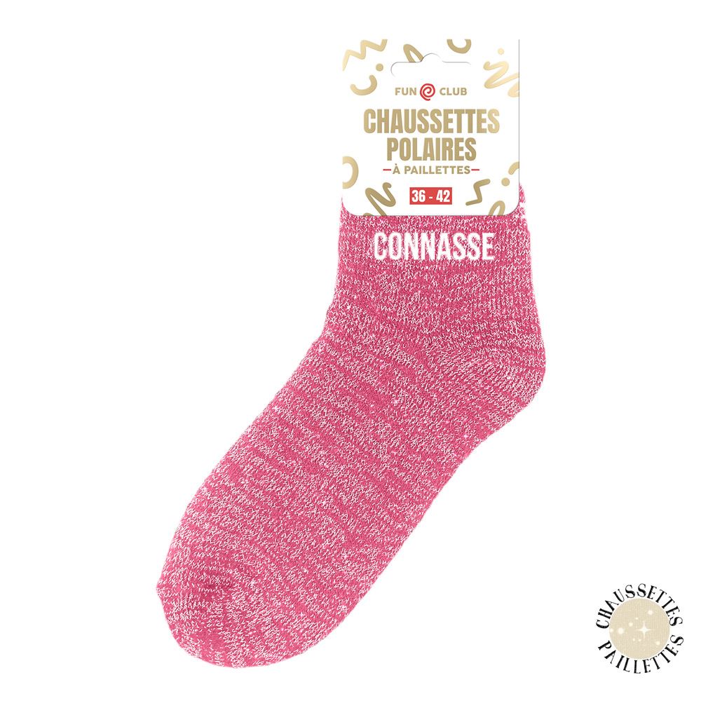 Chaussettes hiver femme connasse