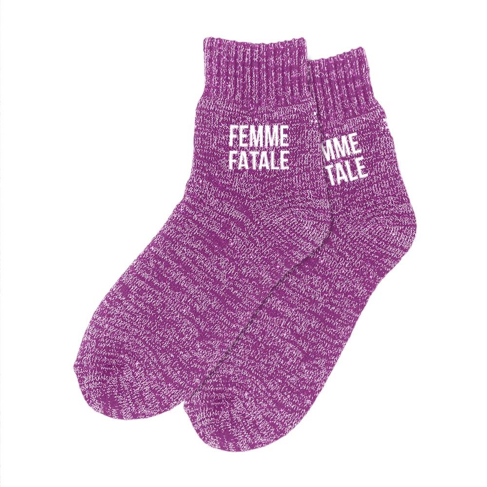 Chaussettes hiver femme femme fatale