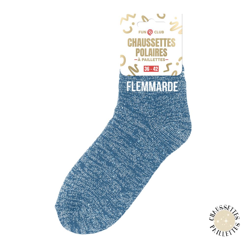 Chaussettes hiver femme flemmarde