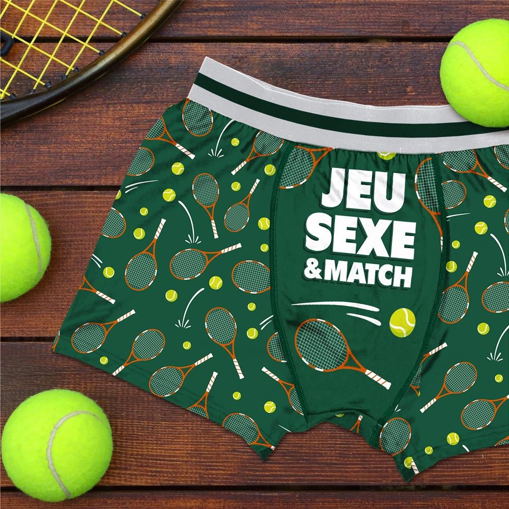 Boxer passion tennis taille xl