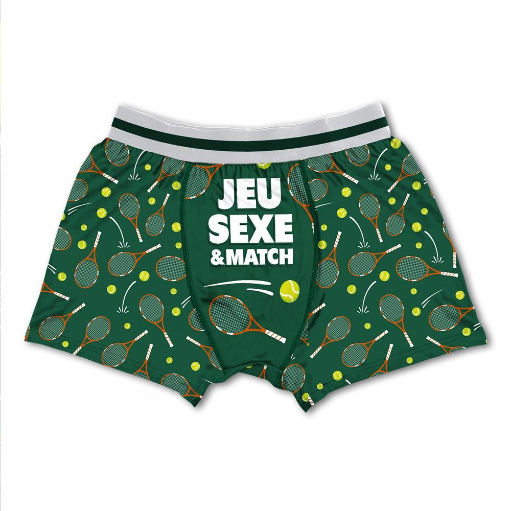 Boxer passion tennis taille xl