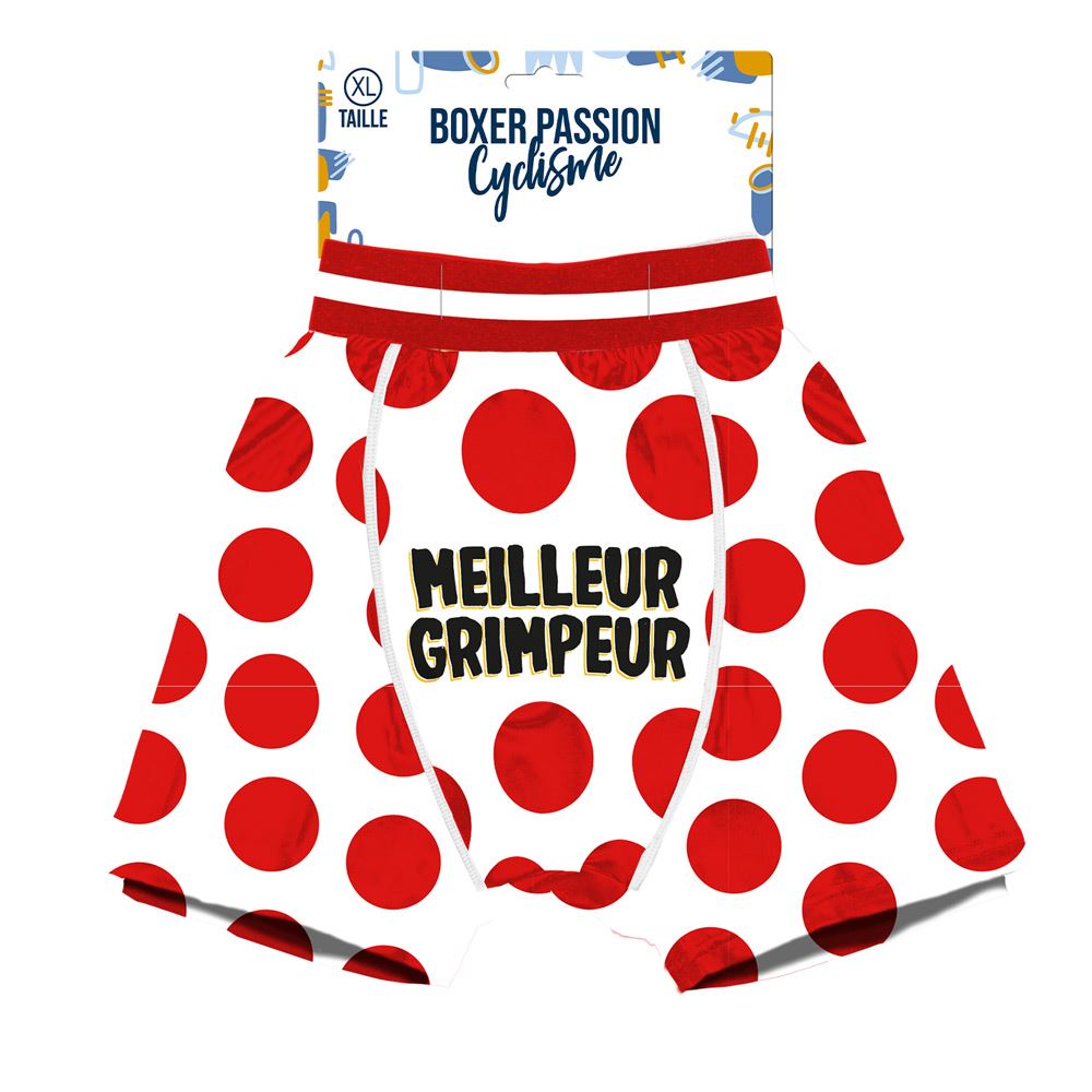 Boxer passion cyclisme taille xl