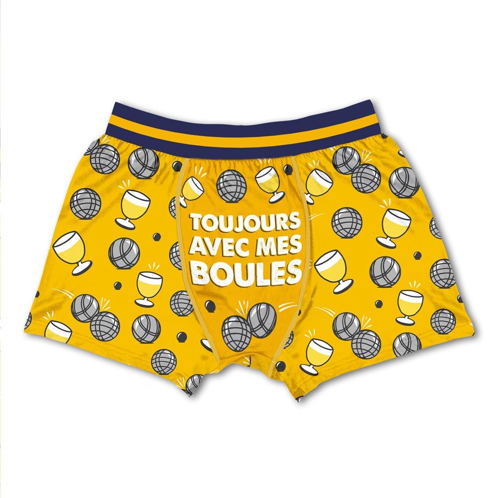 Boxer passion petanque taille m
