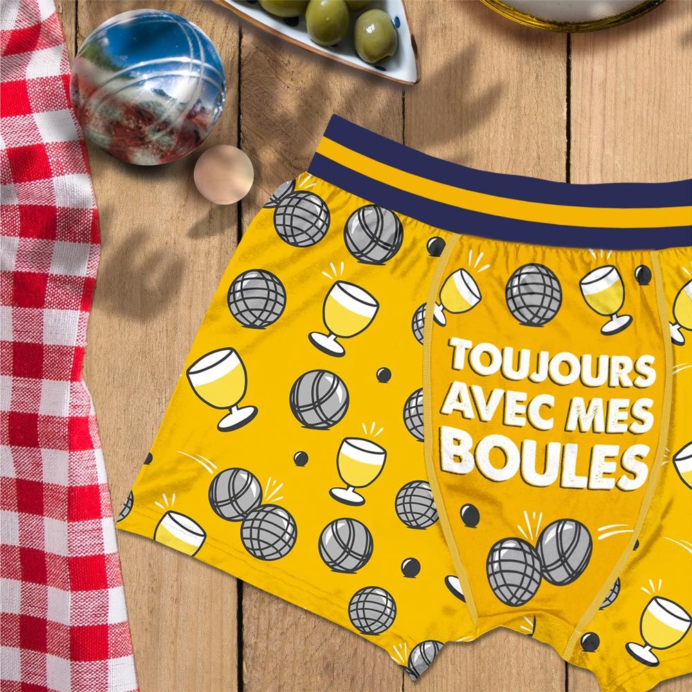 Boxer passion petanque taille xl