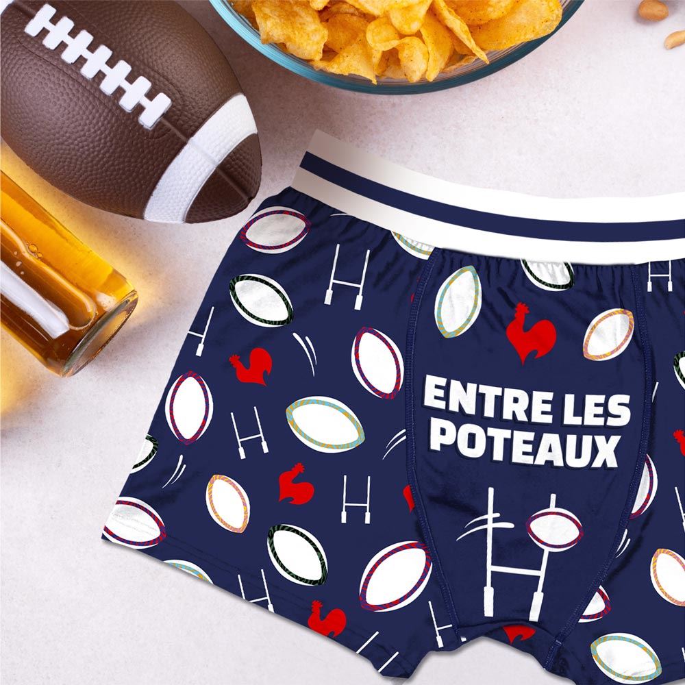 Boxer passion rugby taille xl