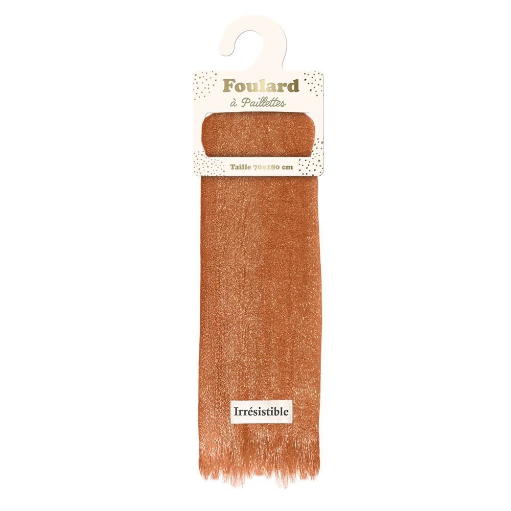 Foulard/pareo paillettes irresistible
