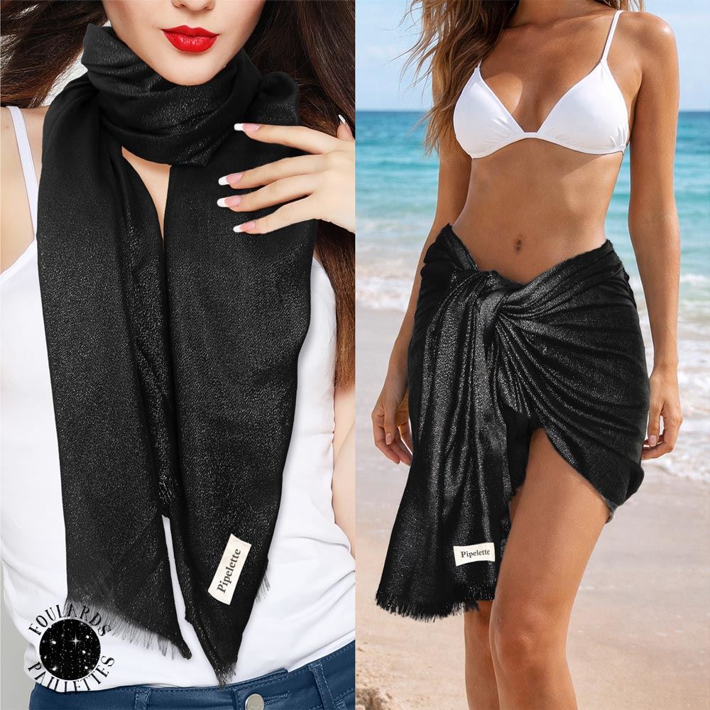 Rubrique Foulards / Tongs & Claquettes Paillettes