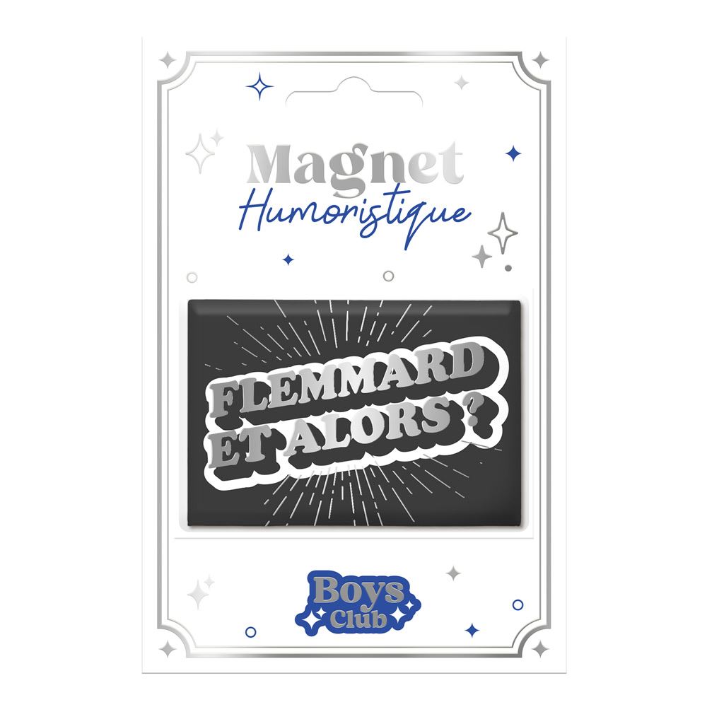Magnet humo flemmard