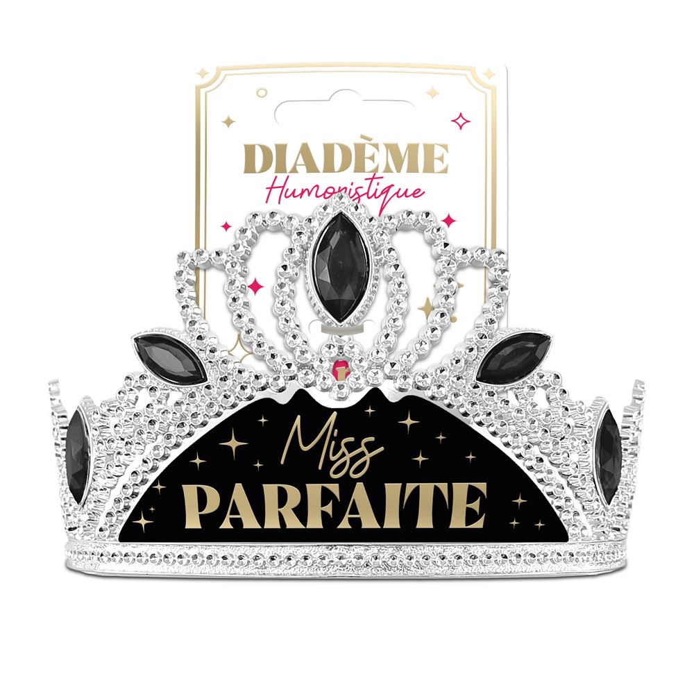 Diademe humoristique miss parfaite