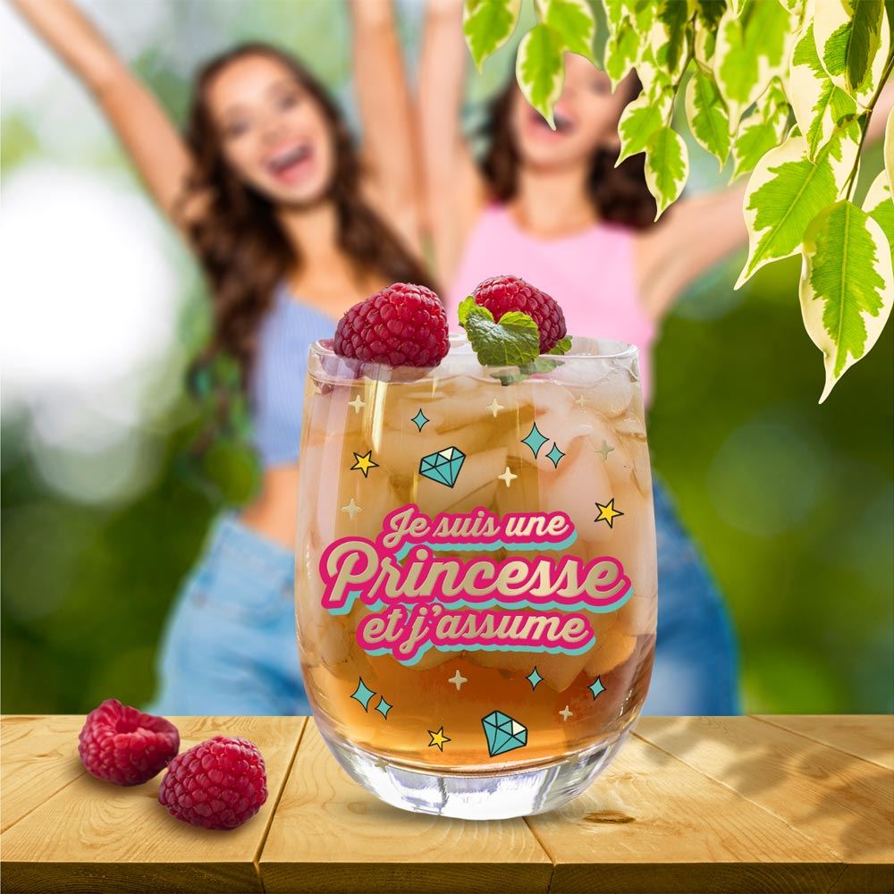 Verre rond princesse