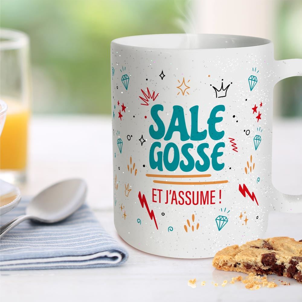 Mug a paillettes sale gosse