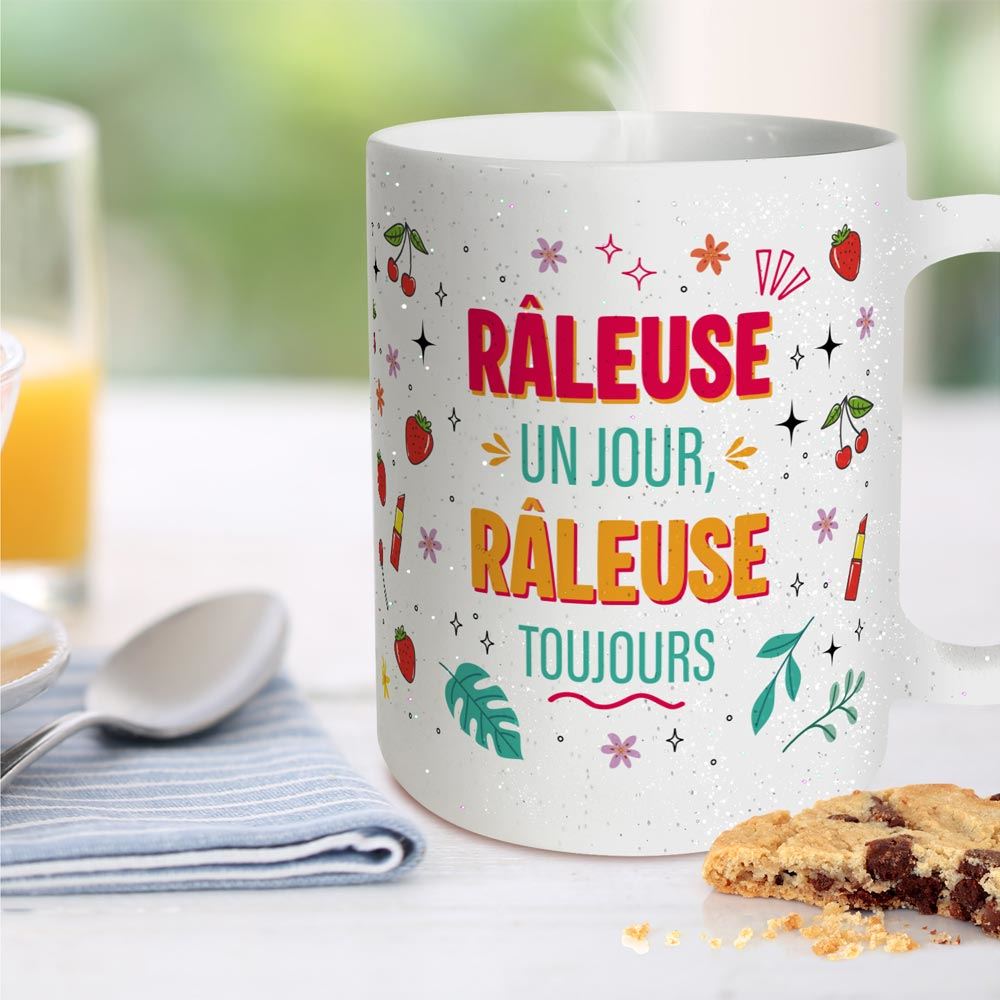 Mug a paillettes raleuse