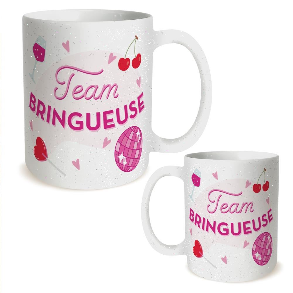 Mug a paillettes bringueuse