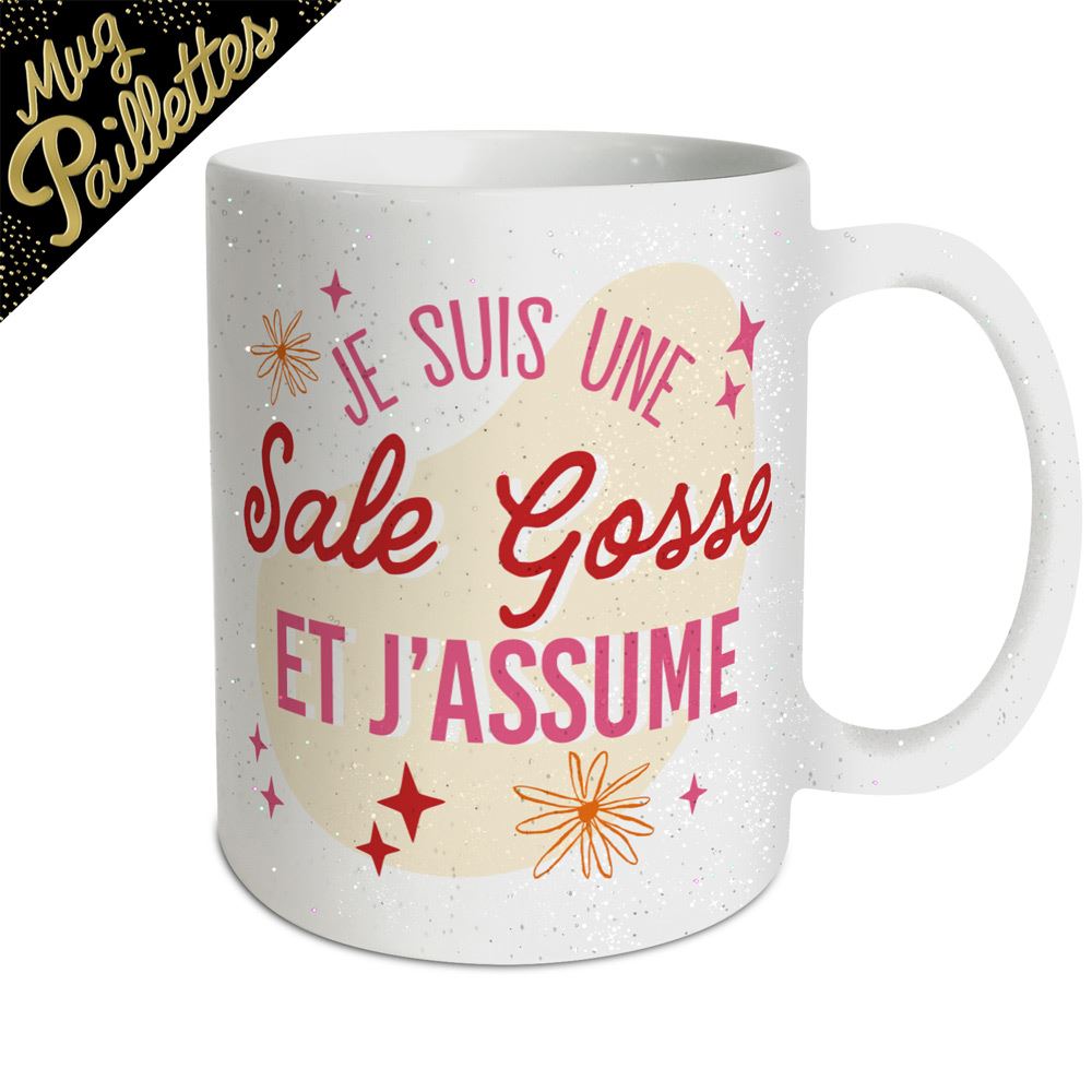 Mug a paillettes sale gosse