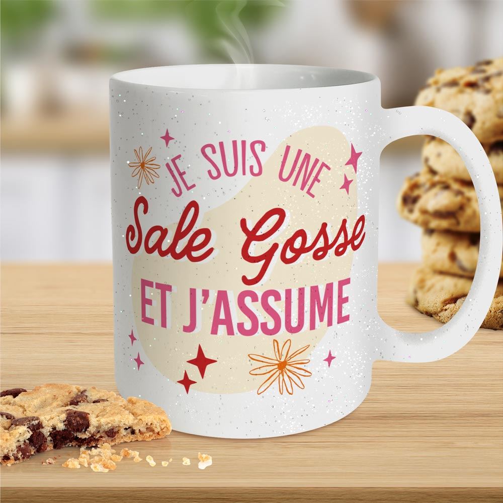 Mug a paillettes sale gosse