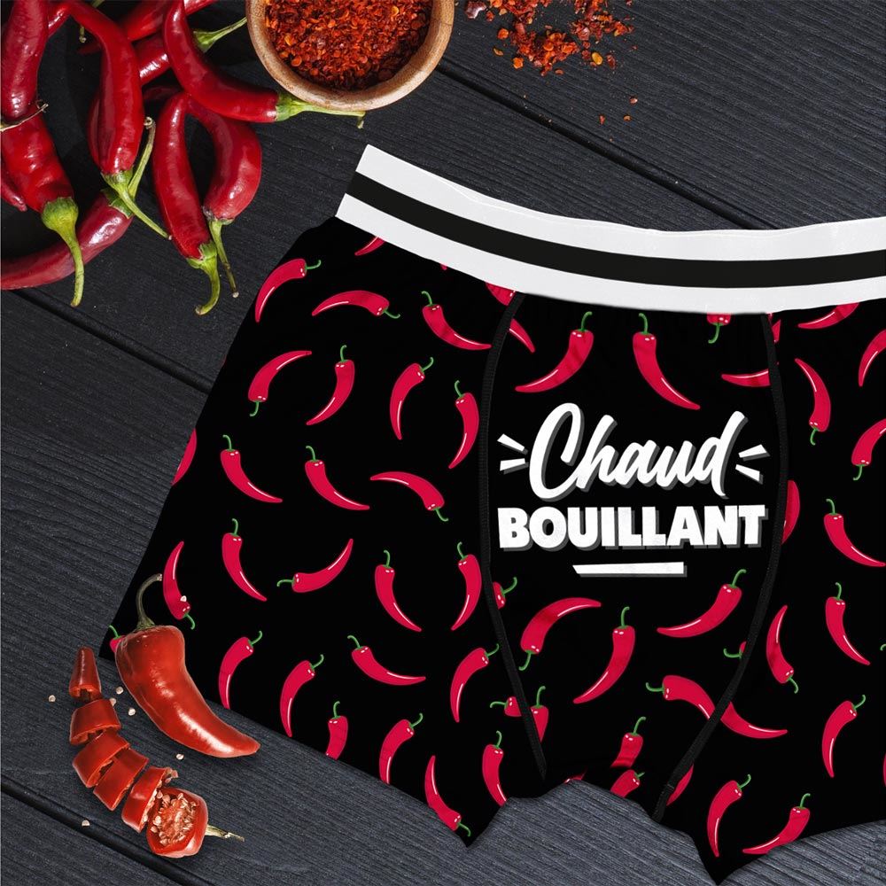 Boxer humo chaud bouillant taille s
