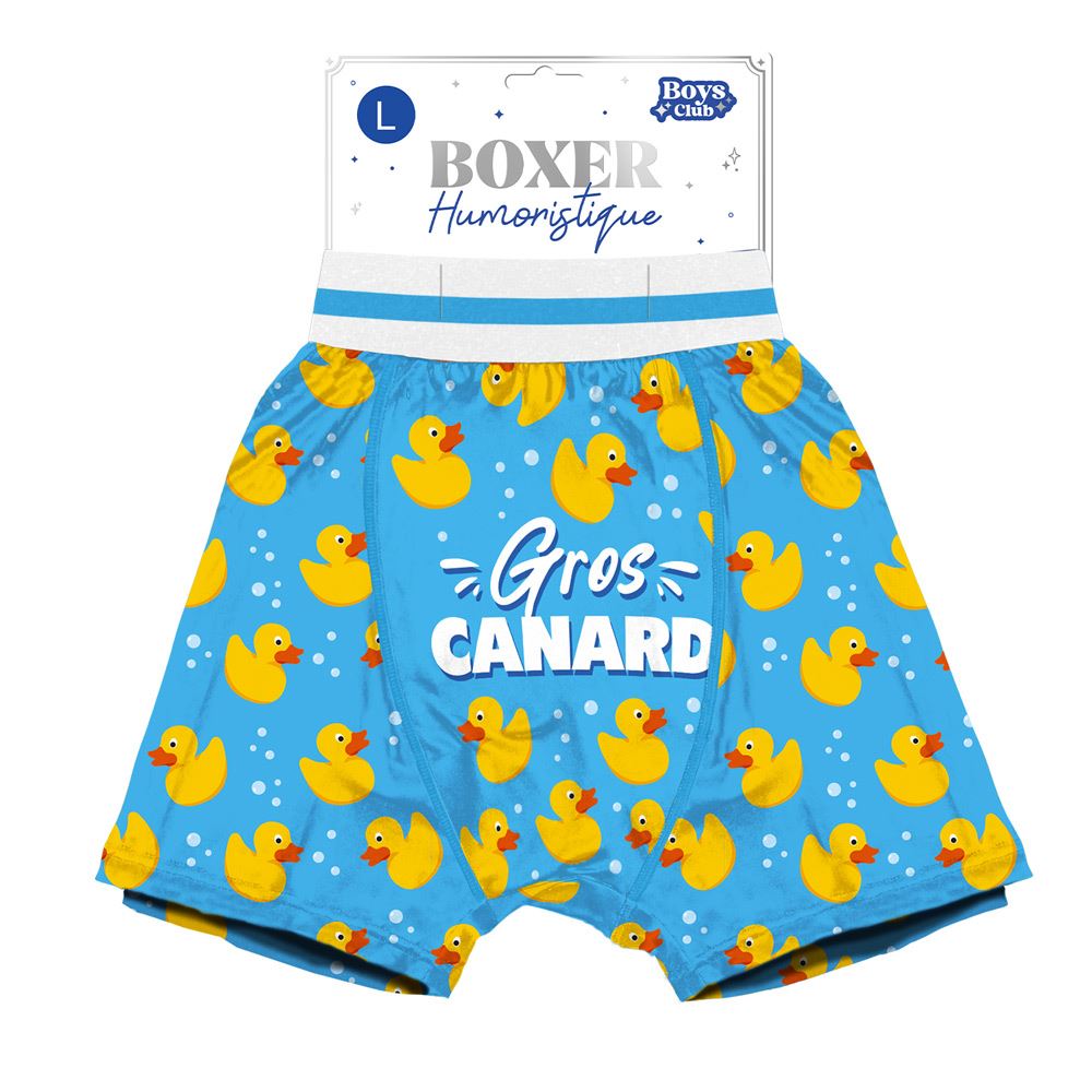 Boxer humo gros canard taille l