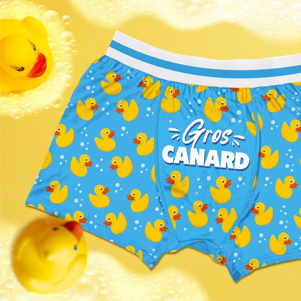 Boxer humo gros canard taille s