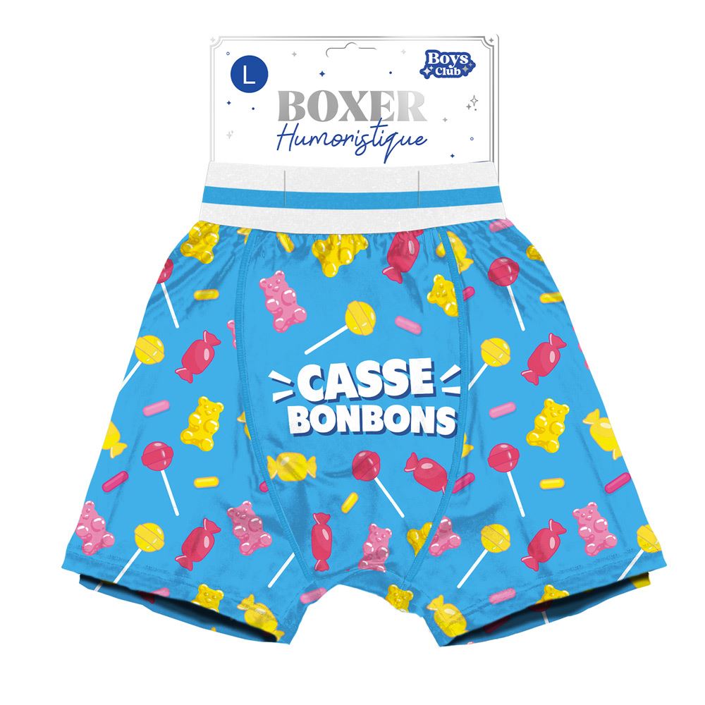 Boxer humo casse bonbons taille l