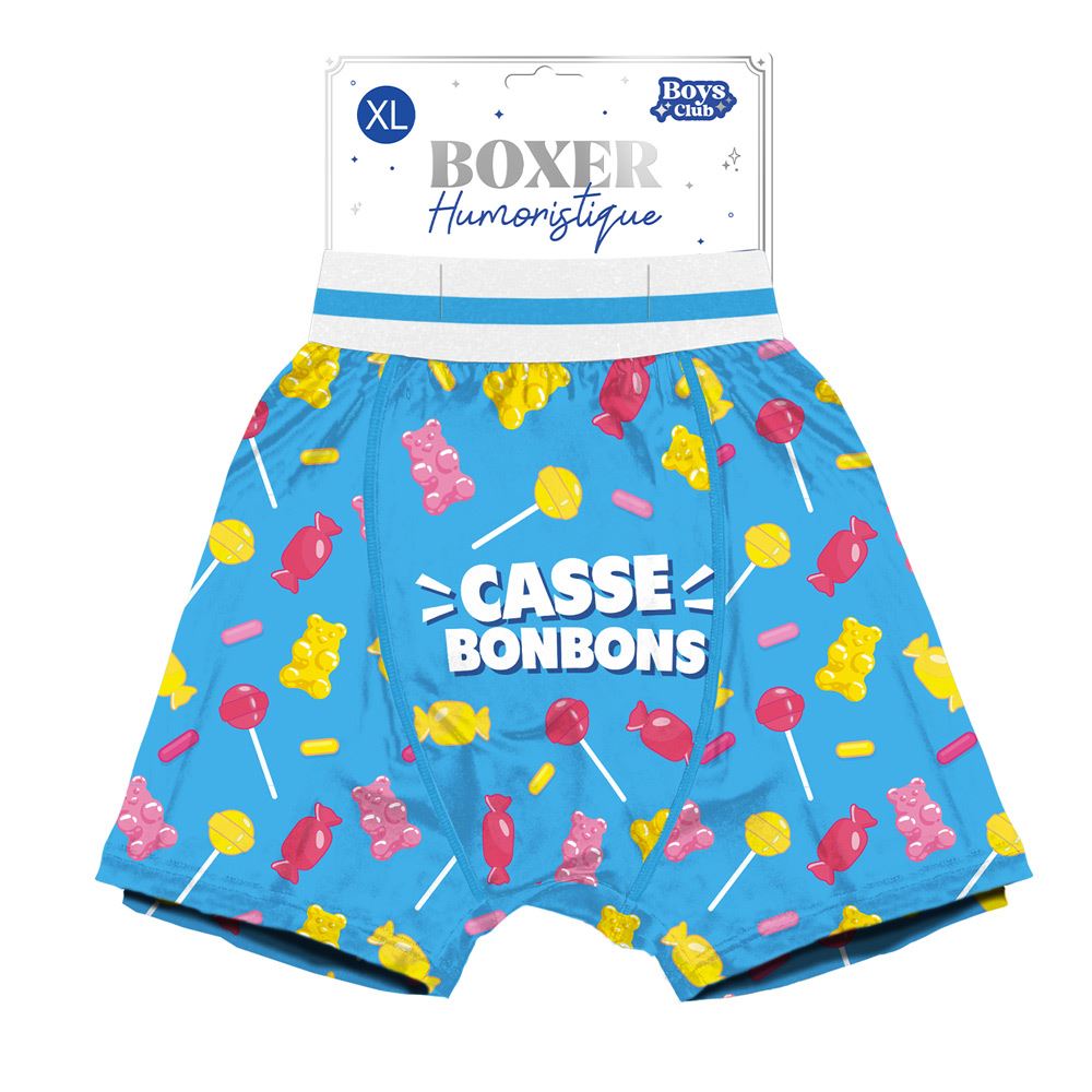 Boxer humo casse bonbons taille xl