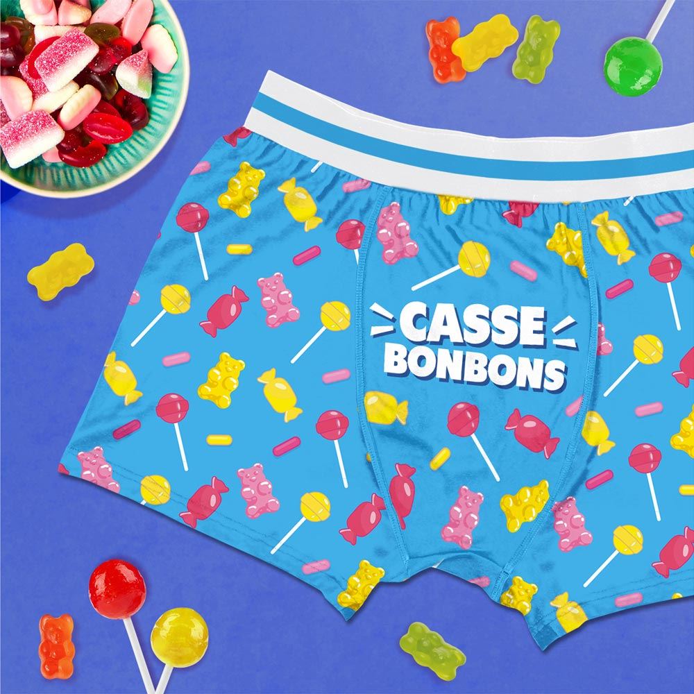 Boxer humo casse bonbons taille xl