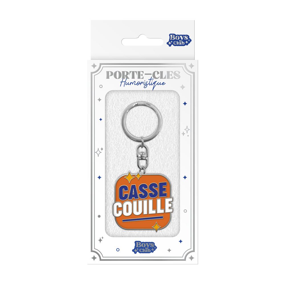 Porte cles metal humo casse-couille