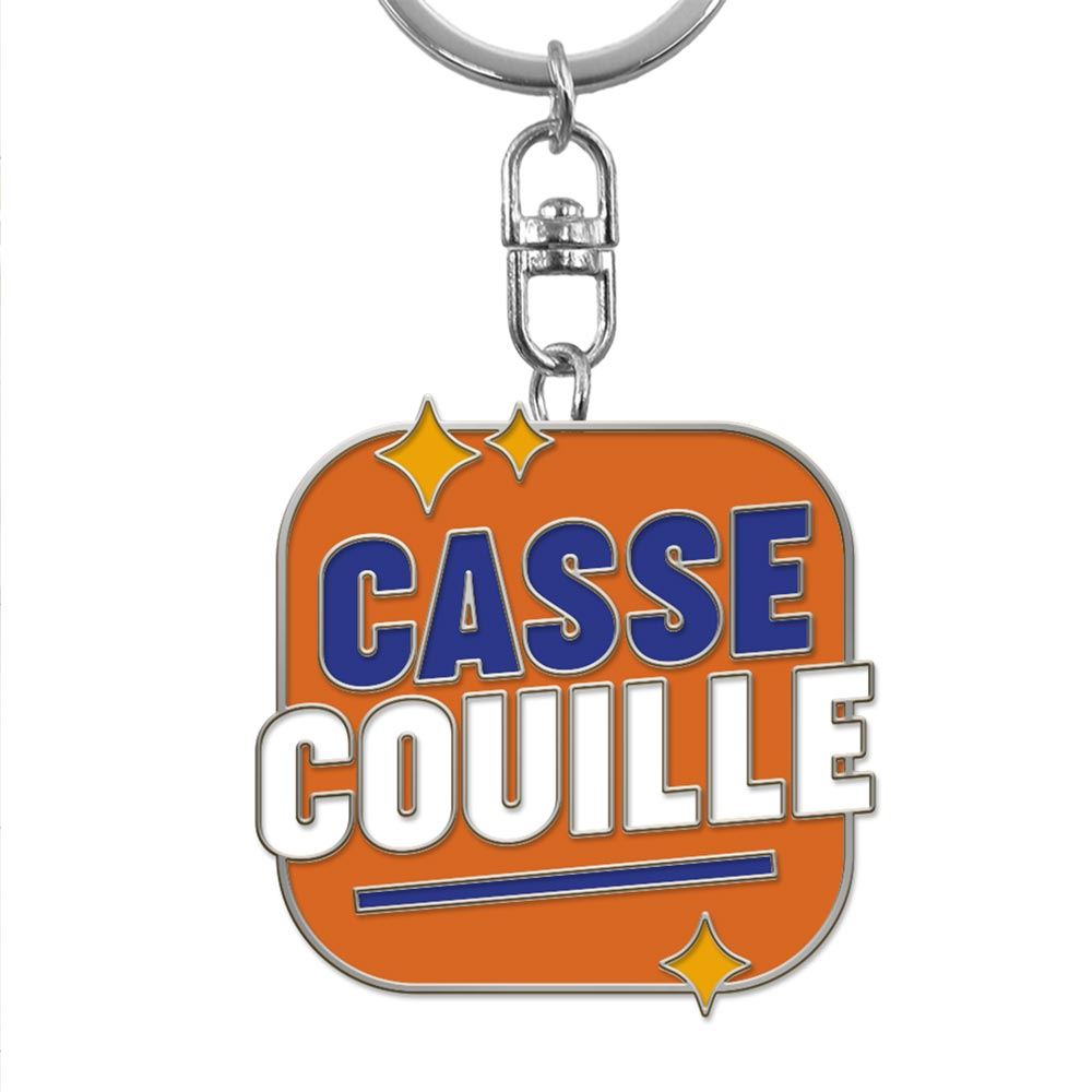 Porte cles metal humo casse-couille