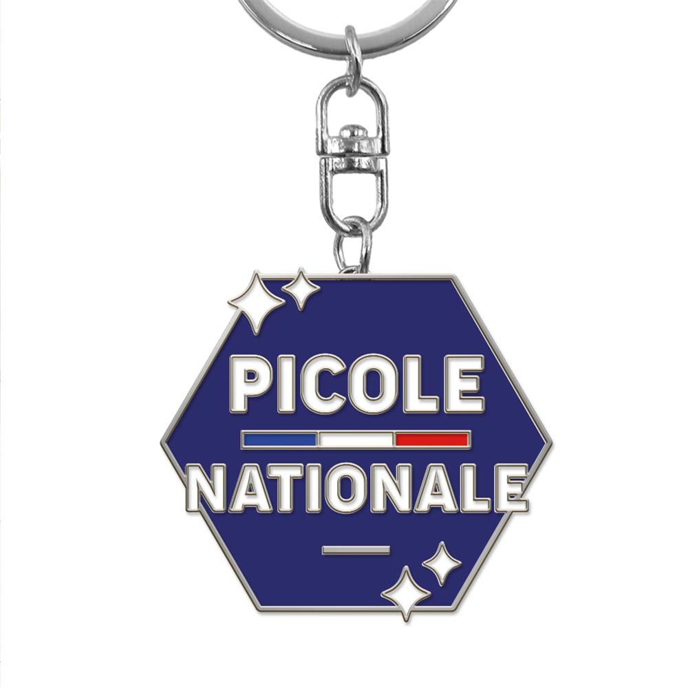 Porte cles metal humo picole nationale